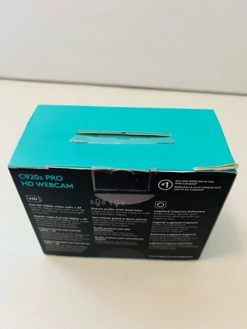 Logitech C920s Pro HD Webcam Full HD 1080p Video Calls + AF NIB